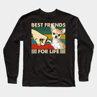 Sassy Small Breed Chic Chihuahua Best Friends For Life Long Sleeve T-Shirt